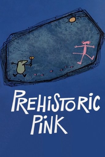 Prehistoric Pink Poster of Prehistoric Pink