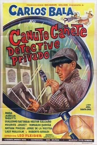 Canuto Cañete, detective privado Poster of Canuto Cañete, detective privado