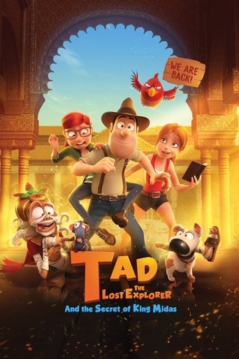 Tad, the Lost Explorer, and the Secret of King Midas Poster of Tad, the Lost Explorer, and the Secret of King Midas