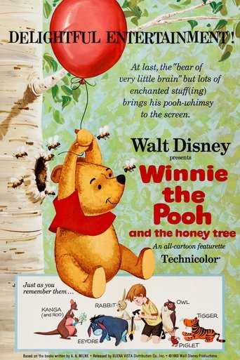 Winnie the Pooh and the Honey Tree Poster of Winnie the Pooh and the Honey Tree