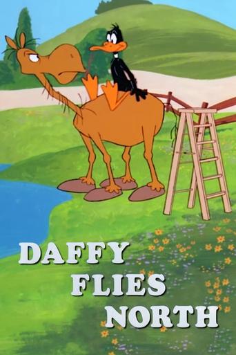 Daffy Flies North Poster of Daffy Flies North