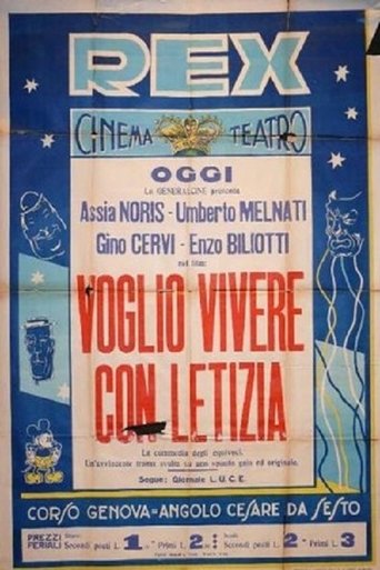 Voglio vivere con Letizia Poster of Voglio vivere con Letizia