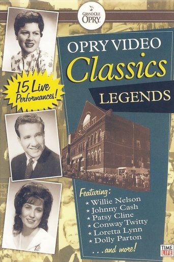 Opry Video Classics : Legends Poster of Opry Video Classics : Legends