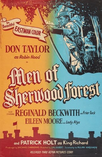 The Men of Sherwood Forest Poster of The Men of Sherwood Forest