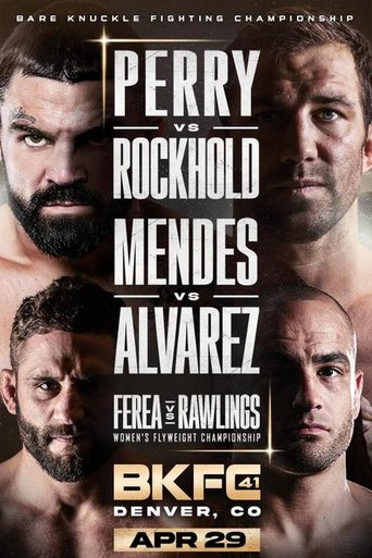BKFC 41: Perry vs. Rockhold Poster of BKFC 41: Perry vs. Rockhold