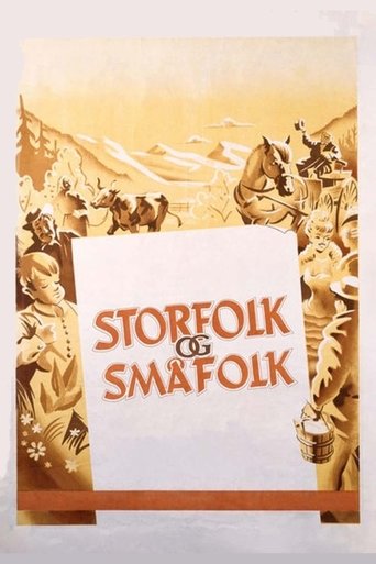 Storfolk og småfolk Poster of Storfolk og småfolk