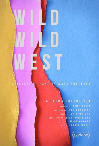 Wild Wild West: A Beautiful Rant by Mark Bradford Poster of Wild Wild West: A Beautiful Rant by Mark Bradford