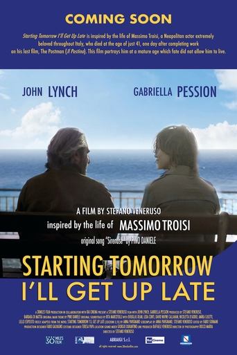 Starting Tomorrow I'll Get Up Late Poster of Starting Tomorrow I'll Get Up Late