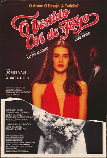 O Vestido Cor de Fogo Poster of O Vestido Cor de Fogo