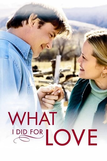 What I Did for Love Poster of What I Did for Love