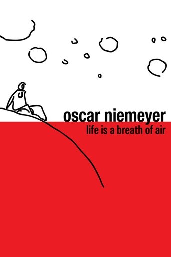 Oscar Niemeyer: Life is a Breath of Air Poster of Oscar Niemeyer: Life is a Breath of Air