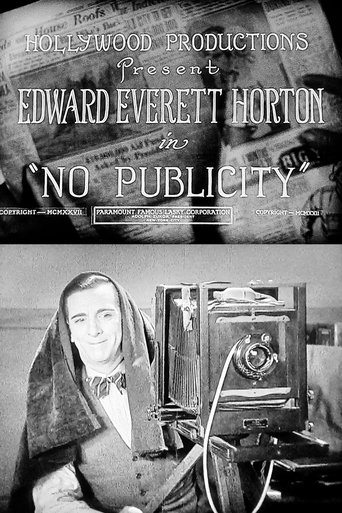 No Publicity Poster of No Publicity