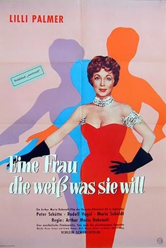 Eine Frau, die weiß was sie will Poster of Eine Frau, die weiß was sie will