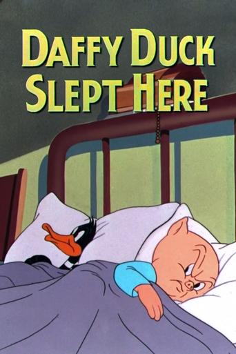 Daffy Duck Slept Here Poster of Daffy Duck Slept Here