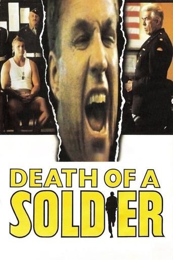 Death of a Soldier Poster of Death of a Soldier