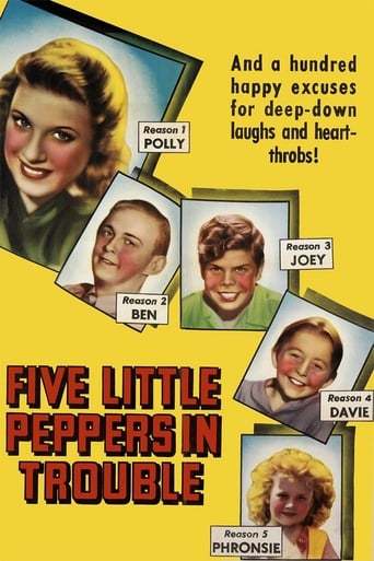 Five Little Peppers in Trouble Poster of Five Little Peppers in Trouble