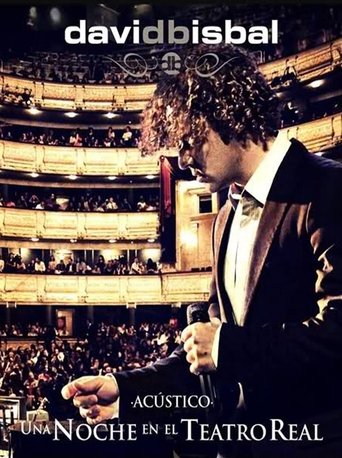 David Bisbal - Una noche en el teatro real Poster of David Bisbal - Una noche en el teatro real