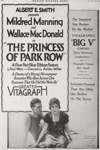 The Princess of Park Row Poster of The Princess of Park Row