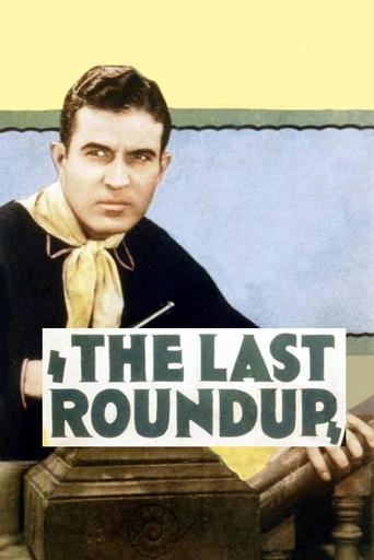 The Last Roundup Poster of The Last Roundup