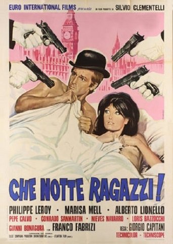Che notte, ragazzi! Poster of Che notte, ragazzi!