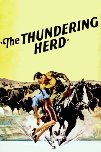 The Thundering Herd Poster of The Thundering Herd