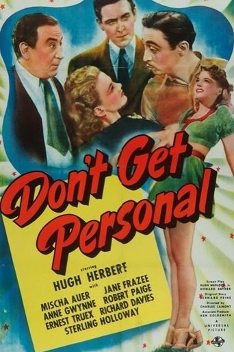 Don't Get Personal Poster of Don't Get Personal