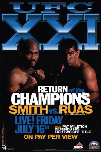 UFC 21: Return Of The Champions Poster of UFC 21: Return Of The Champions