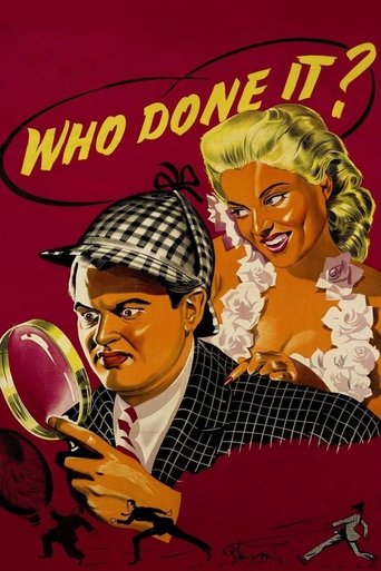 Who Done It? Poster of Who Done It?