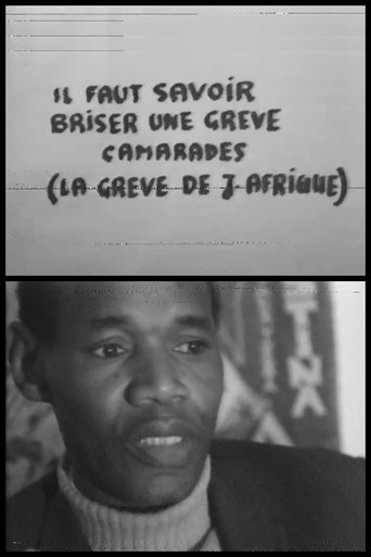 Grève à Jeune Afrique Poster of Grève à Jeune Afrique