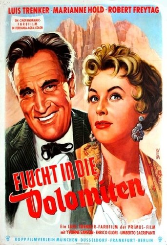 Flucht in die Dolomiten Poster of Flucht in die Dolomiten
