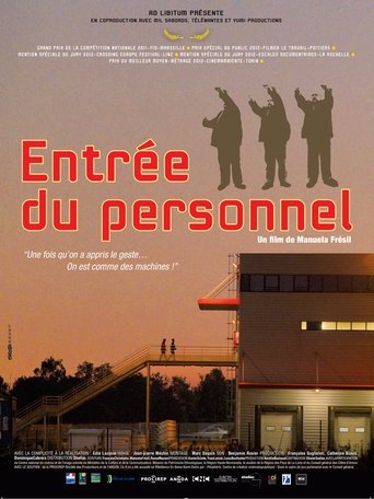 Entrée du personnel Poster of Entrée du personnel