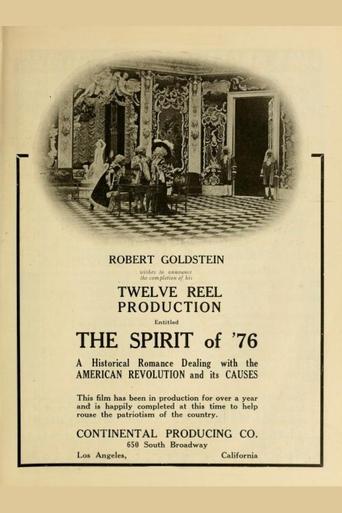 The Spirit of '76 Poster of The Spirit of '76