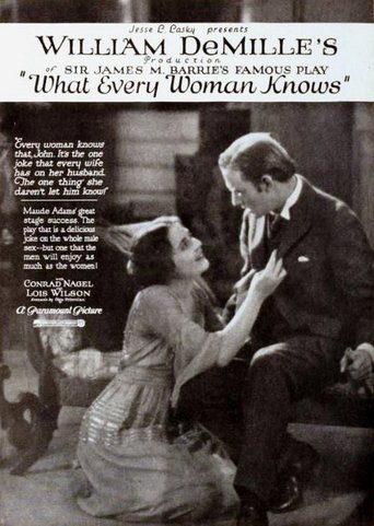 What Every Woman Knows Poster of What Every Woman Knows