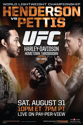 UFC 164: Henderson vs. Pettis 2 Poster of UFC 164: Henderson vs. Pettis 2