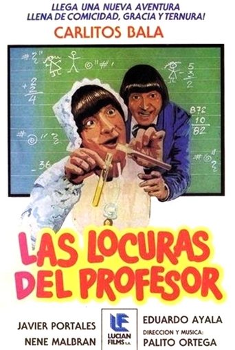 Las locuras del profesor Poster of Las locuras del profesor