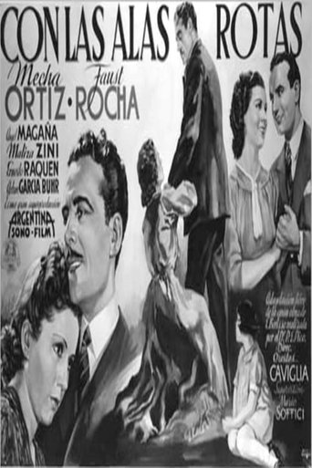Con las alas rotas Poster of Con las alas rotas