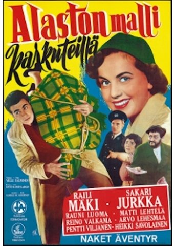 Alaston malli karkuteillä Poster of Alaston malli karkuteillä