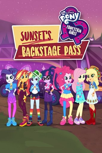 My Little Pony: Equestria Girls - Sunset's Backstage Pass Poster of My Little Pony: Equestria Girls - Sunset's Backstage Pass