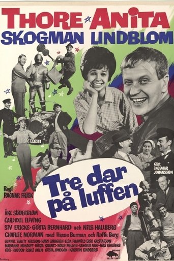 Tre dar på luffen Poster of Tre dar på luffen