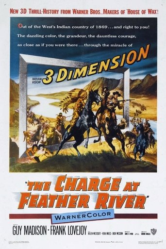 The Charge at Feather River Poster of The Charge at Feather River