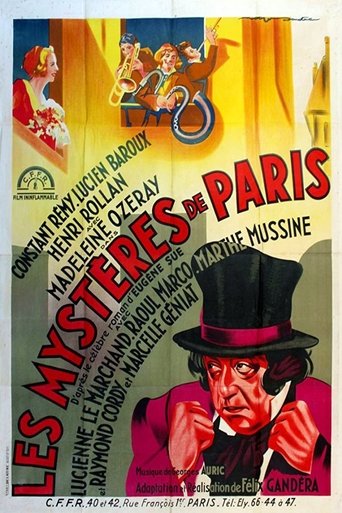Mysteries of Paris Poster of Mysteries of Paris