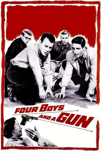 Four Boys and a Gun Poster of Four Boys and a Gun