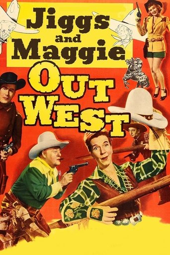Jiggs and Maggie Out West Poster of Jiggs and Maggie Out West