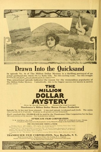 The Million Dollar Mystery Poster of The Million Dollar Mystery