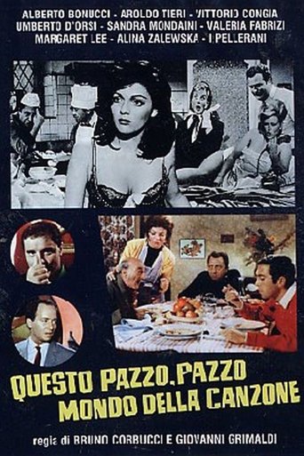 Questo pazzo, pazzo mondo della canzone Poster of Questo pazzo, pazzo mondo della canzone