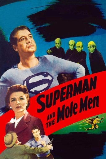 Superman and the Mole Men Poster of Superman and the Mole Men