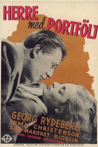 Herre med portfölj Poster of Herre med portfölj