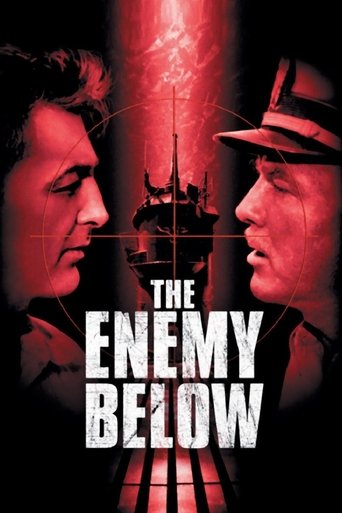 The Enemy Below Poster of The Enemy Below