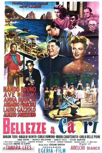 Beauties in Capri Poster of Beauties in Capri