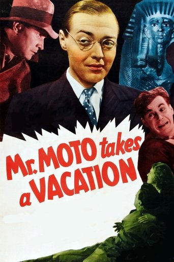 Mr. Moto Takes a Vacation Poster of Mr. Moto Takes a Vacation